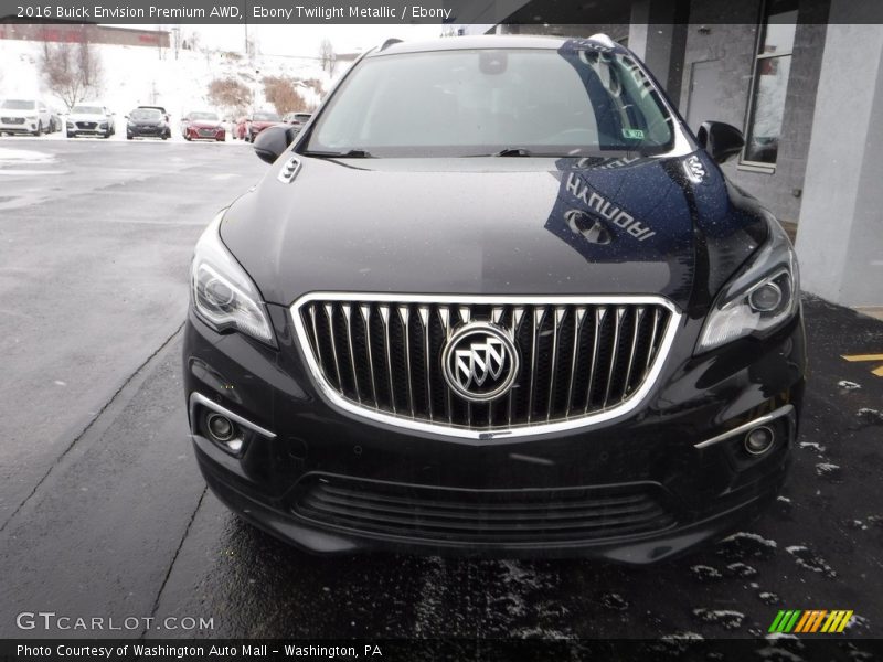 Ebony Twilight Metallic / Ebony 2016 Buick Envision Premium AWD