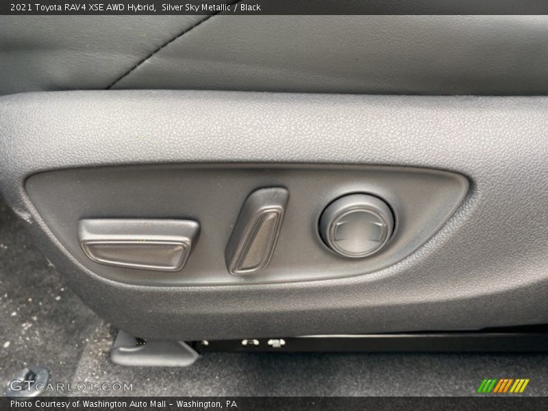 Silver Sky Metallic / Black 2021 Toyota RAV4 XSE AWD Hybrid