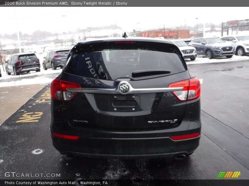 Ebony Twilight Metallic / Ebony 2016 Buick Envision Premium AWD