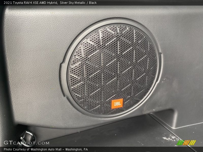 Silver Sky Metallic / Black 2021 Toyota RAV4 XSE AWD Hybrid