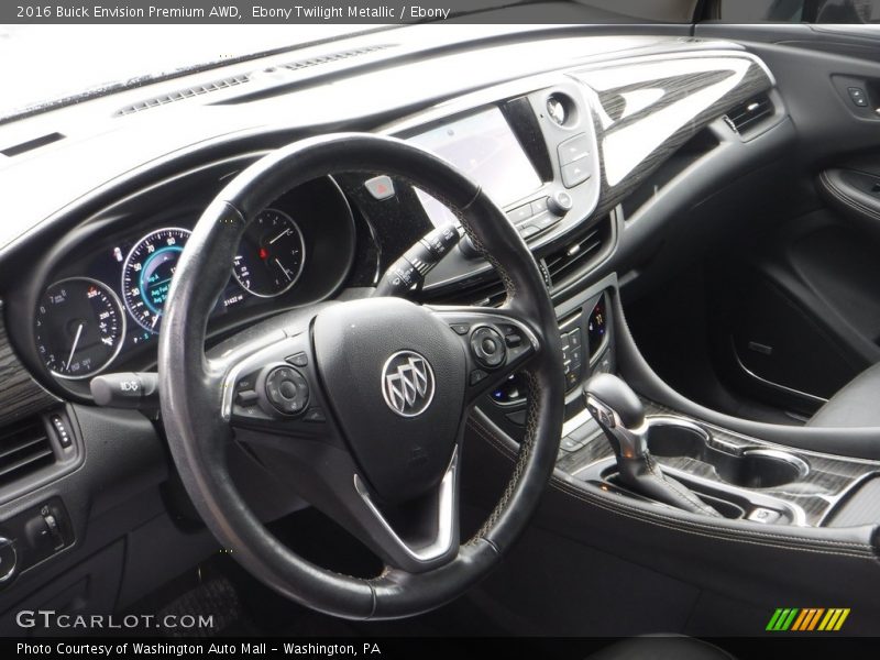 Ebony Twilight Metallic / Ebony 2016 Buick Envision Premium AWD