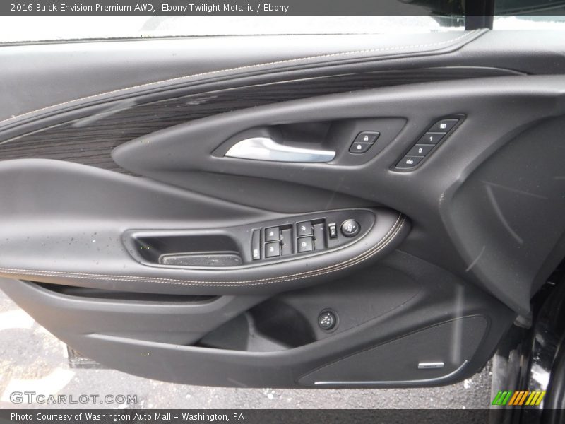 Ebony Twilight Metallic / Ebony 2016 Buick Envision Premium AWD