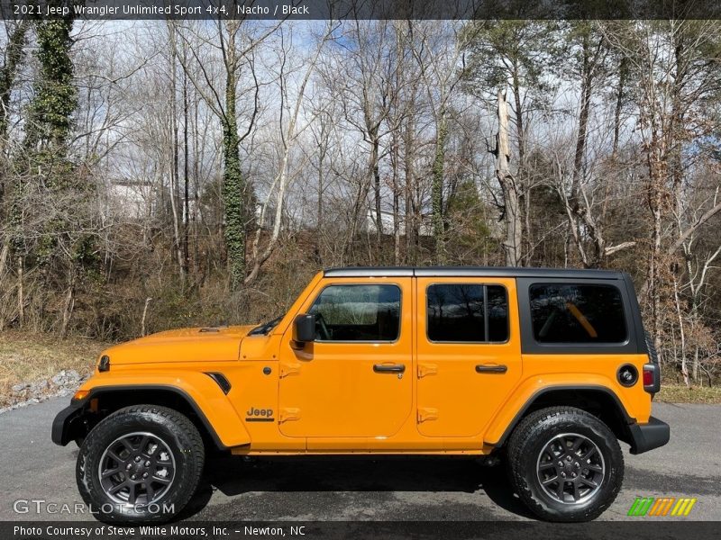 Nacho / Black 2021 Jeep Wrangler Unlimited Sport 4x4