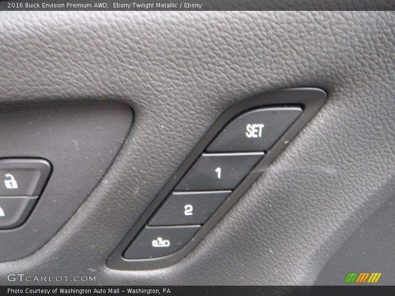 Ebony Twilight Metallic / Ebony 2016 Buick Envision Premium AWD