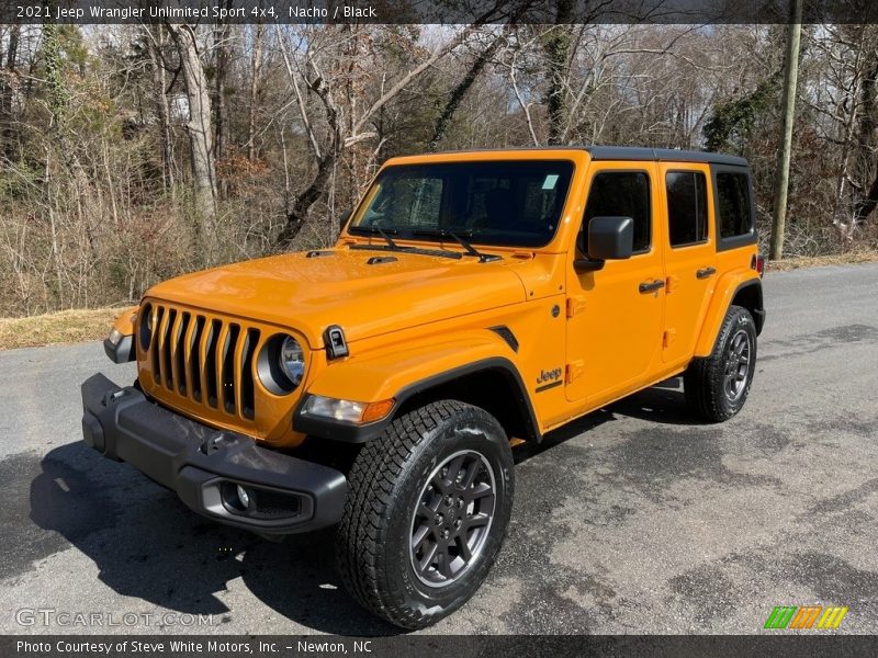 Nacho / Black 2021 Jeep Wrangler Unlimited Sport 4x4