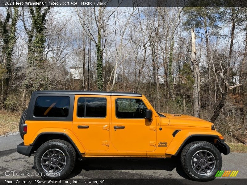 Nacho / Black 2021 Jeep Wrangler Unlimited Sport 4x4