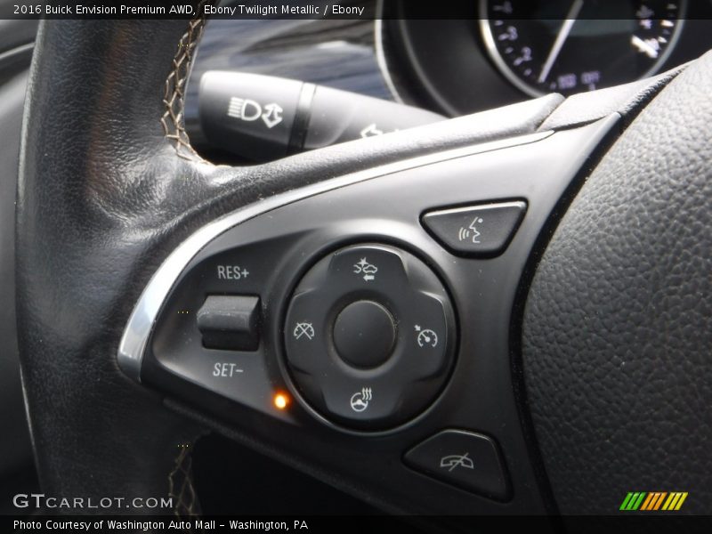 Ebony Twilight Metallic / Ebony 2016 Buick Envision Premium AWD