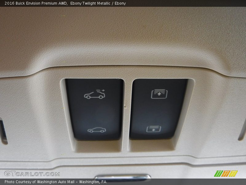 Ebony Twilight Metallic / Ebony 2016 Buick Envision Premium AWD