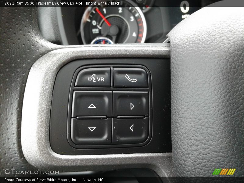 Bright White / Black 2021 Ram 3500 Tradesman Crew Cab 4x4