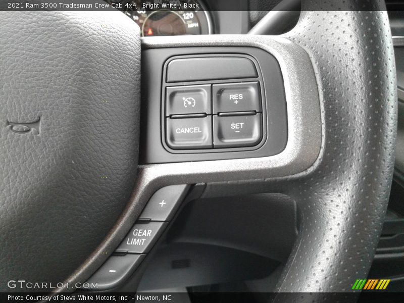 Bright White / Black 2021 Ram 3500 Tradesman Crew Cab 4x4