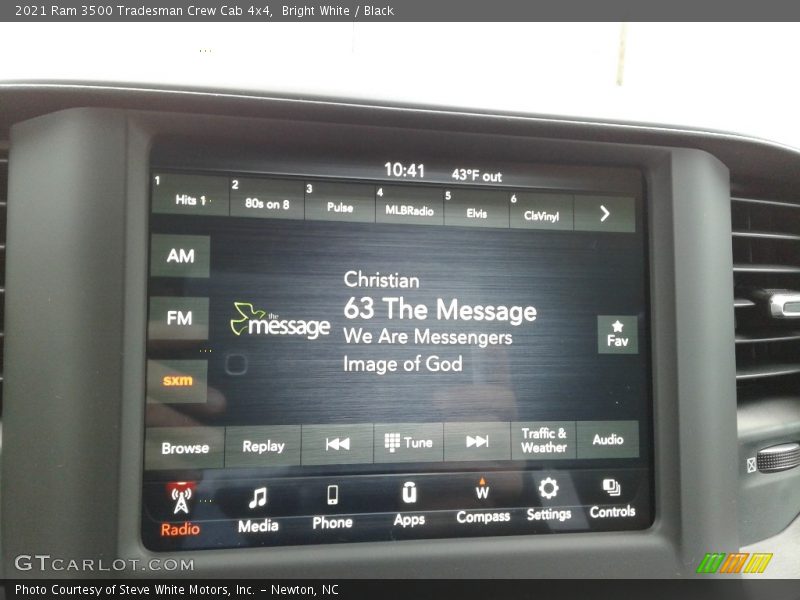 Bright White / Black 2021 Ram 3500 Tradesman Crew Cab 4x4