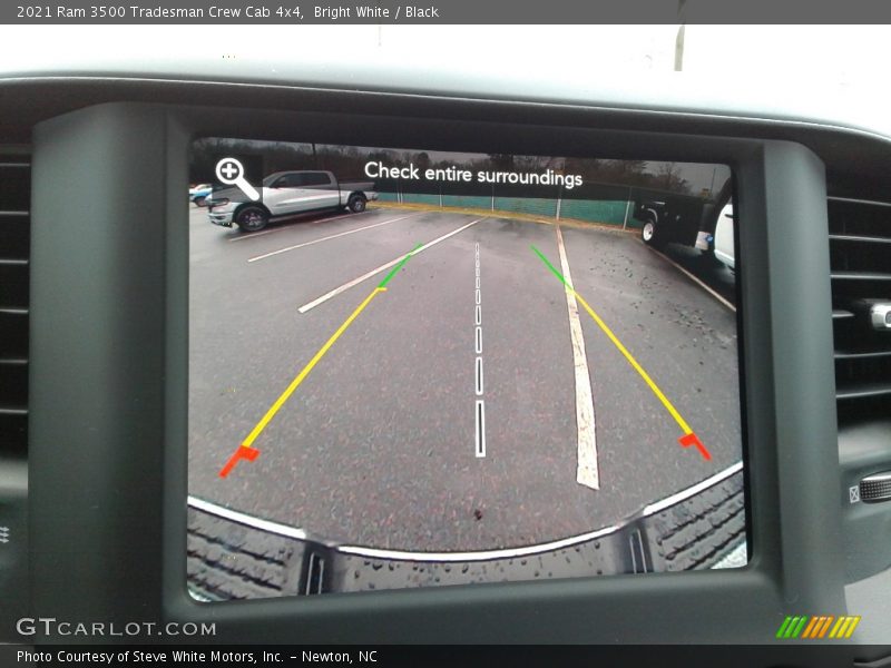 Bright White / Black 2021 Ram 3500 Tradesman Crew Cab 4x4