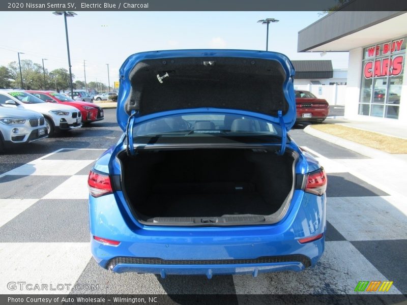 Electric Blue / Charcoal 2020 Nissan Sentra SV