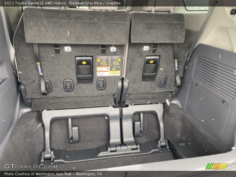 Predawn Gray Mica / Graphite 2021 Toyota Sienna LE AWD Hybrid