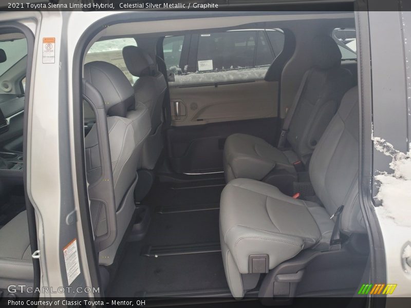 Celestial Silver Metallic / Graphite 2021 Toyota Sienna Limited Hybrid
