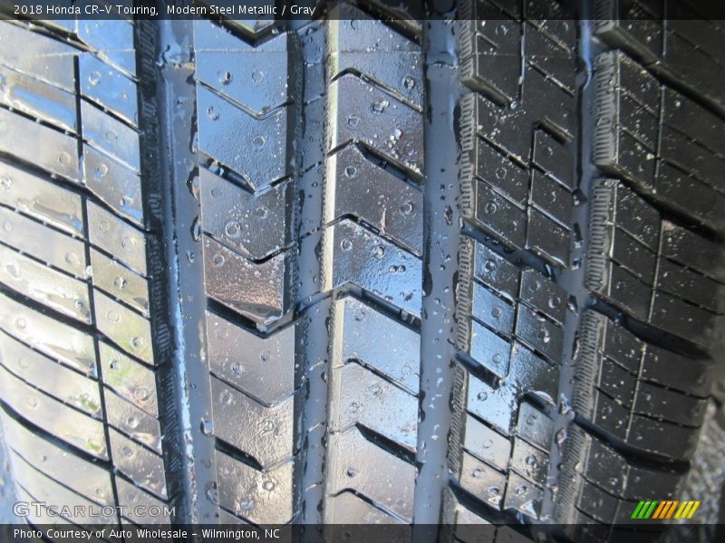 Modern Steel Metallic / Gray 2018 Honda CR-V Touring