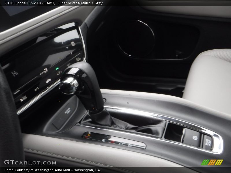 Lunar Silver Metallic / Gray 2018 Honda HR-V EX-L AWD