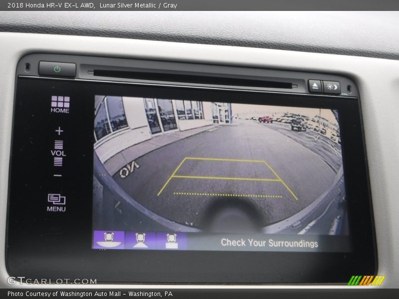 Lunar Silver Metallic / Gray 2018 Honda HR-V EX-L AWD