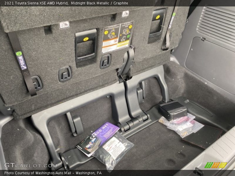 Midnight Black Metallic / Graphite 2021 Toyota Sienna XSE AWD Hybrid