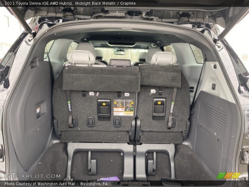 Midnight Black Metallic / Graphite 2021 Toyota Sienna XSE AWD Hybrid