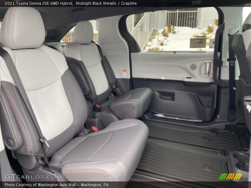 Midnight Black Metallic / Graphite 2021 Toyota Sienna XSE AWD Hybrid