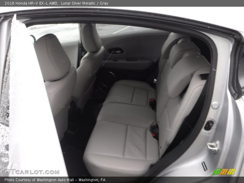 Lunar Silver Metallic / Gray 2018 Honda HR-V EX-L AWD
