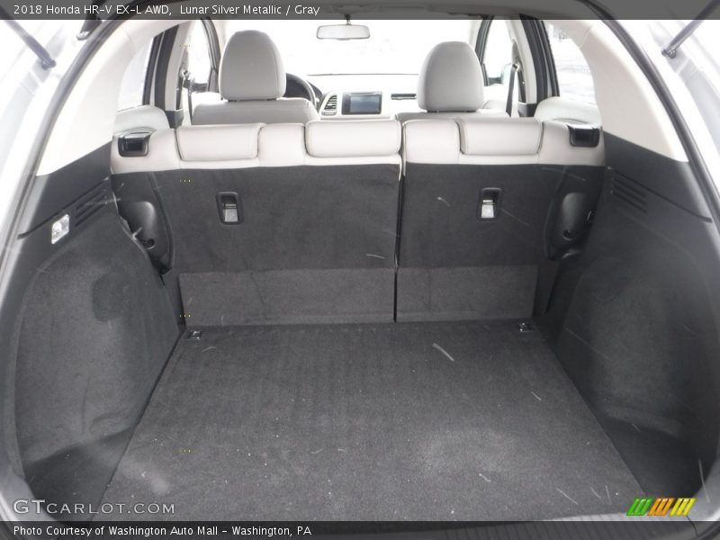 Lunar Silver Metallic / Gray 2018 Honda HR-V EX-L AWD