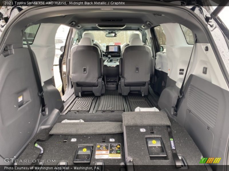 Midnight Black Metallic / Graphite 2021 Toyota Sienna XSE AWD Hybrid