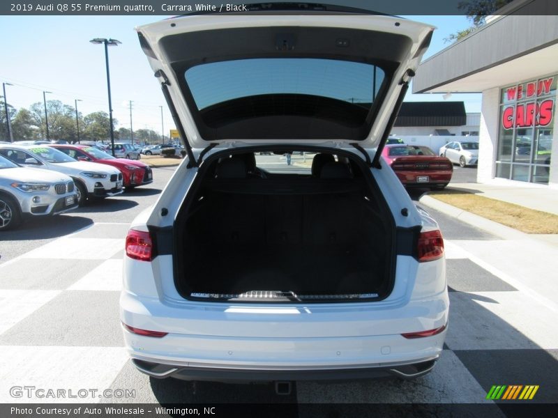 Carrara White / Black 2019 Audi Q8 55 Premium quattro