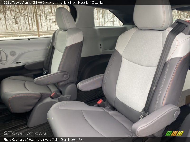 Midnight Black Metallic / Graphite 2021 Toyota Sienna XSE AWD Hybrid