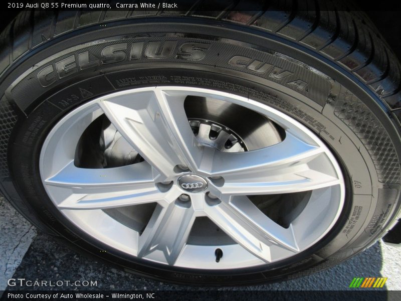 Carrara White / Black 2019 Audi Q8 55 Premium quattro