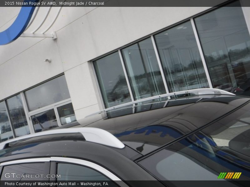 Midnight Jade / Charcoal 2015 Nissan Rogue SV AWD