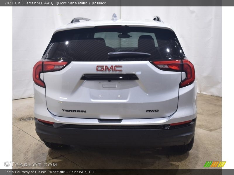 Quicksilver Metallic / Jet Black 2021 GMC Terrain SLE AWD