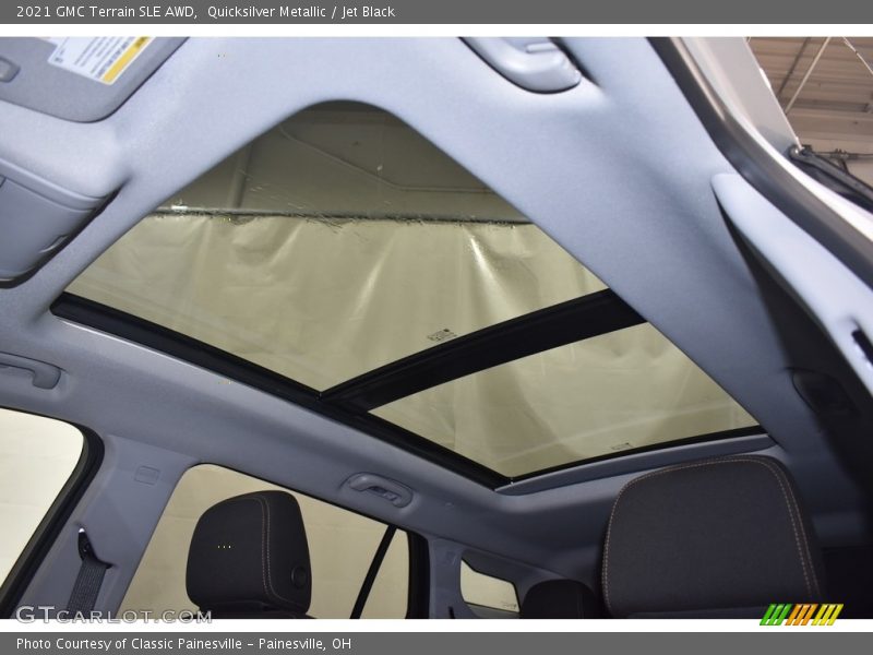 Quicksilver Metallic / Jet Black 2021 GMC Terrain SLE AWD