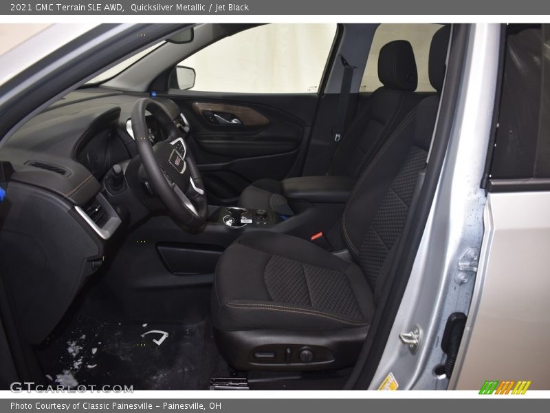 Quicksilver Metallic / Jet Black 2021 GMC Terrain SLE AWD