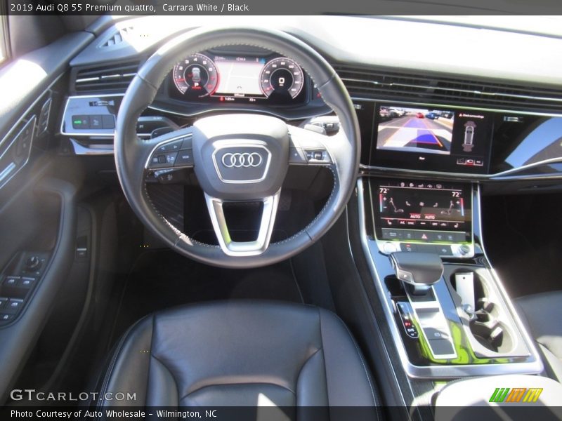 Carrara White / Black 2019 Audi Q8 55 Premium quattro