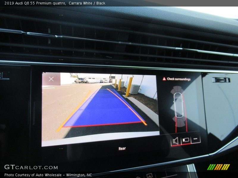 Carrara White / Black 2019 Audi Q8 55 Premium quattro
