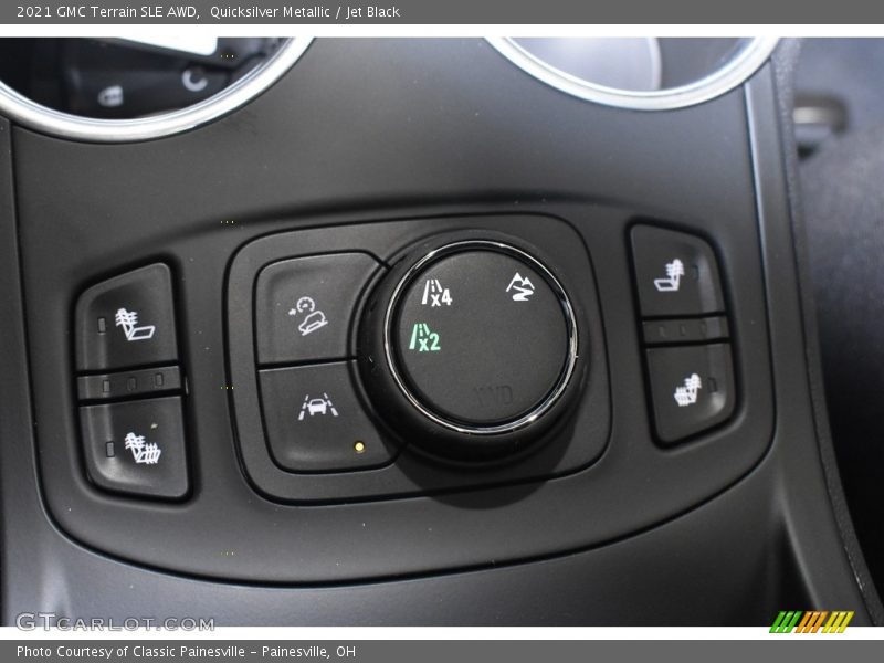 Quicksilver Metallic / Jet Black 2021 GMC Terrain SLE AWD