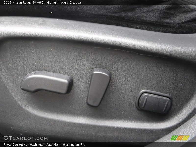 Midnight Jade / Charcoal 2015 Nissan Rogue SV AWD