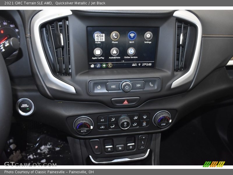 Quicksilver Metallic / Jet Black 2021 GMC Terrain SLE AWD