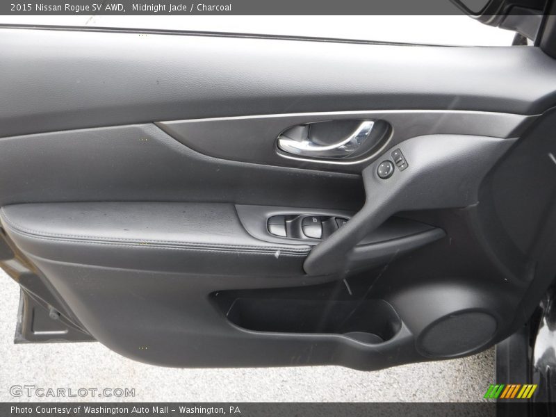 Midnight Jade / Charcoal 2015 Nissan Rogue SV AWD
