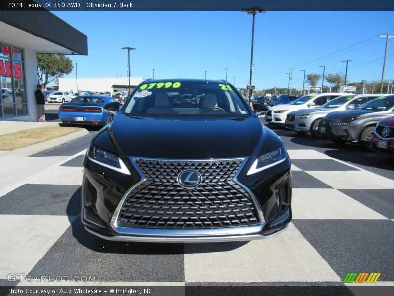 Obsidian / Black 2021 Lexus RX 350 AWD