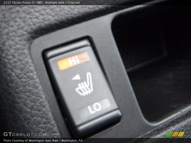 Midnight Jade / Charcoal 2015 Nissan Rogue SV AWD