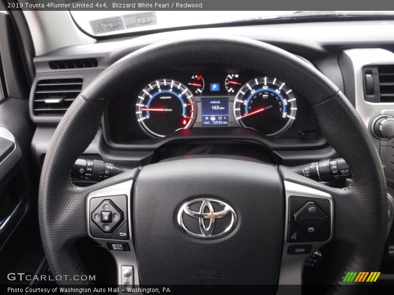 Blizzard White Pearl / Redwood 2019 Toyota 4Runner Limited 4x4