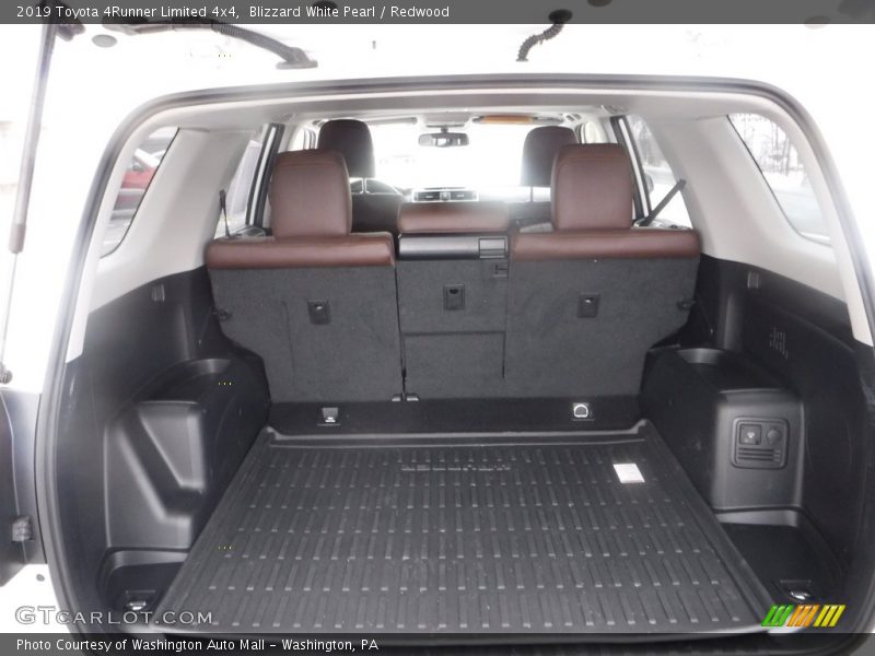Blizzard White Pearl / Redwood 2019 Toyota 4Runner Limited 4x4