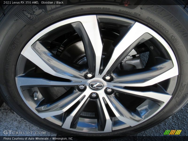 Obsidian / Black 2021 Lexus RX 350 AWD