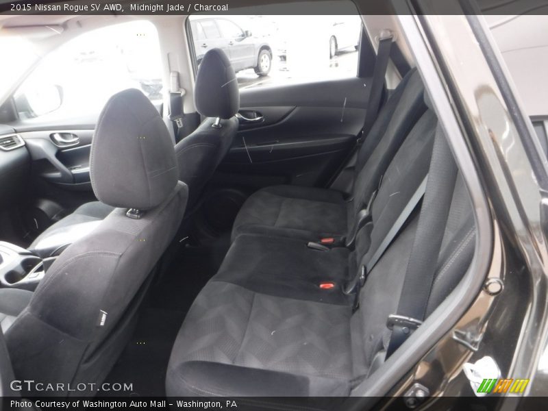 Midnight Jade / Charcoal 2015 Nissan Rogue SV AWD