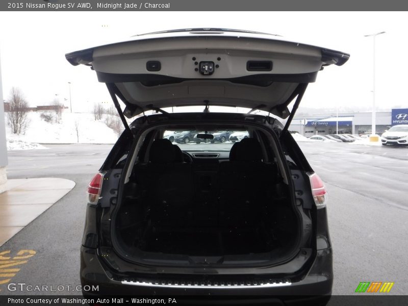 Midnight Jade / Charcoal 2015 Nissan Rogue SV AWD