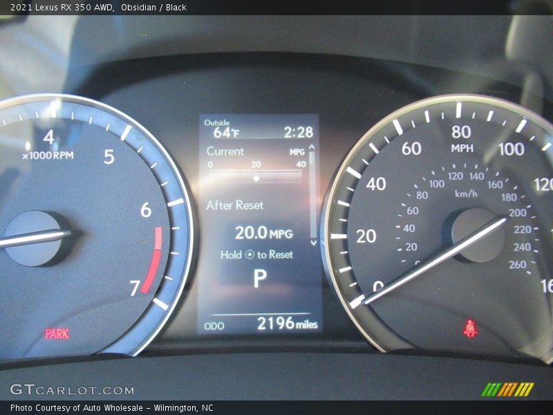 Obsidian / Black 2021 Lexus RX 350 AWD