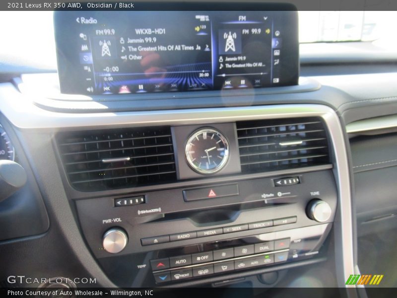 Obsidian / Black 2021 Lexus RX 350 AWD